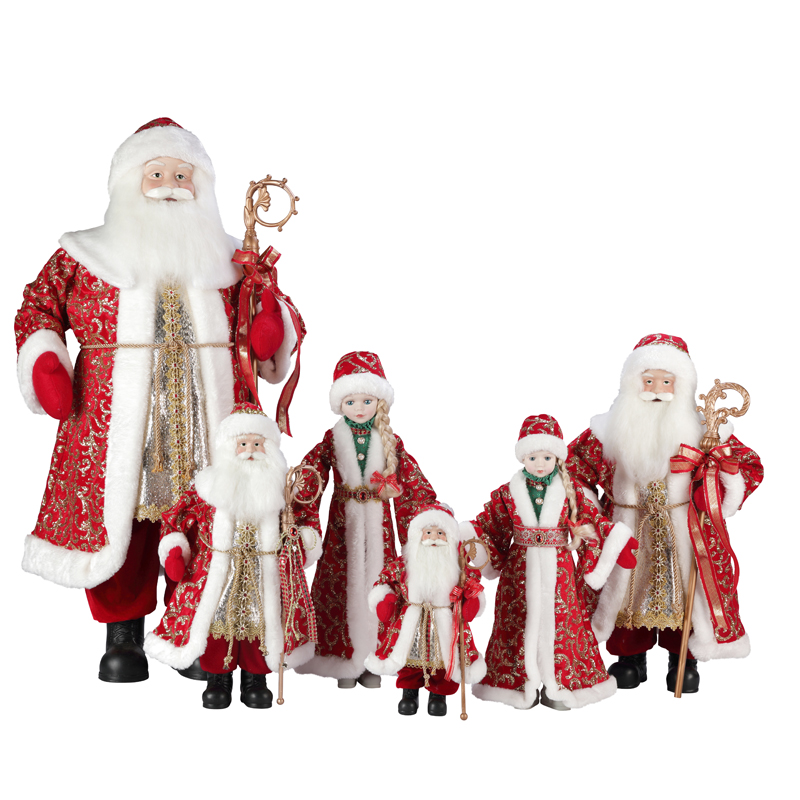 TM-S005 30〜110cmクリスマスサンタクロース装飾